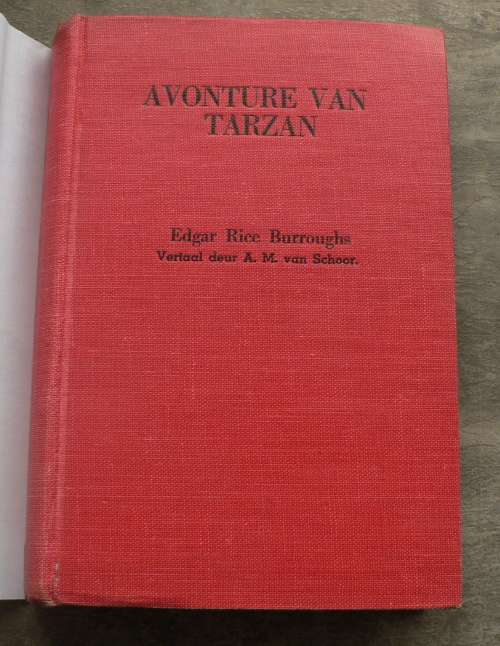 Die avonture van Tarzan deur Edgar Rice Burroughs(hardeband)