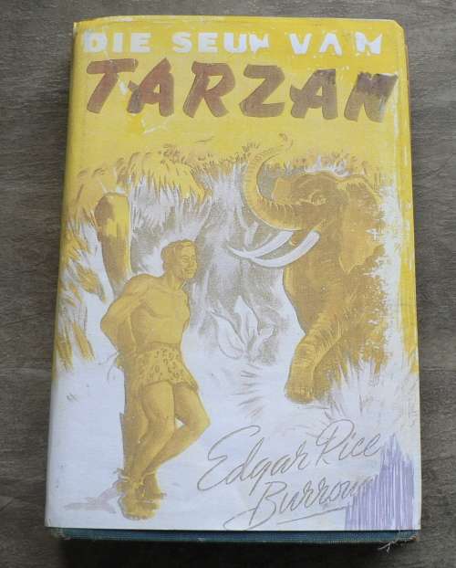 Die seun van Tarzan deur Edgar Rice Burroughs(hardeband)