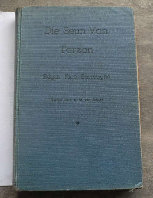 Die seun van Tarzan deur Edgar Rice Burroughs(hardeband)