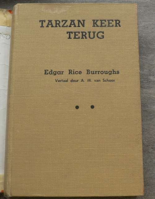 Tarzan keer terug deur Edgar Rice Burroughs(hardeband)