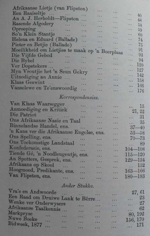 Die Afrikaanse Patriot, faksimilee van die eerste jaargang 1876