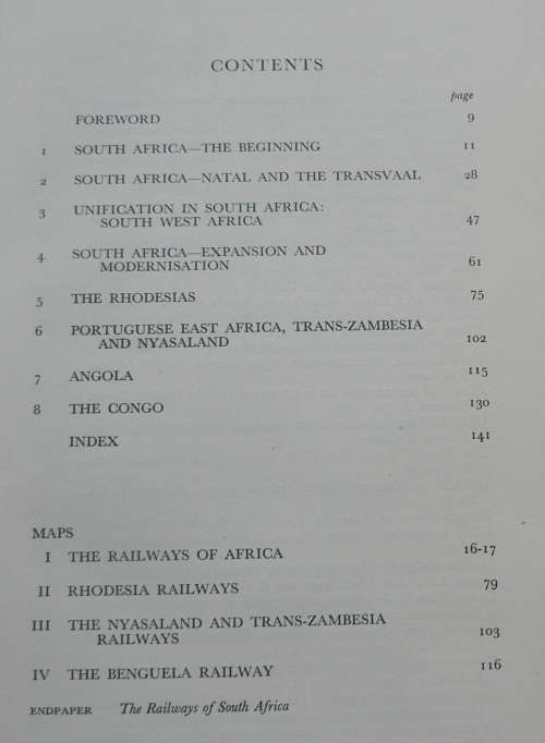 Railways of Southern Africa by J.R. Day