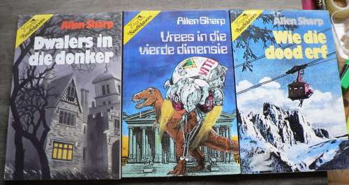 3 X Allen Sharp boekies vir die jeug.