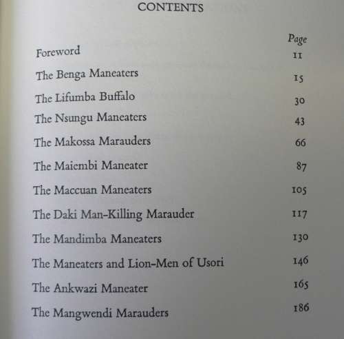 Maneaters and Marauders by John Taylor (African hunting)