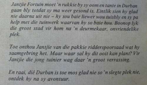 Jantjie se blomtuin deur Jenny Seed