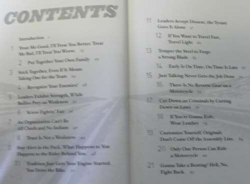 Freedom, credos from the road by Sonny Barger(for bikers and freedom seekers)