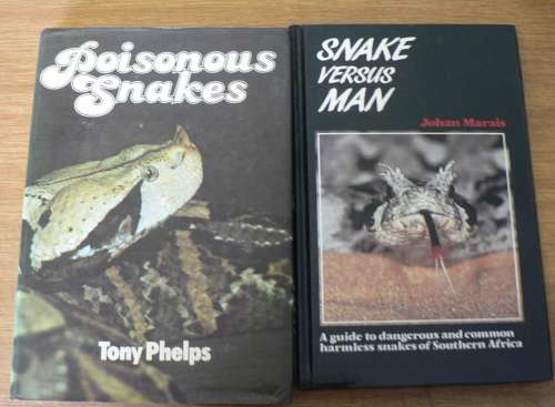 4 X SNAKES books