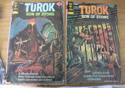 4 X well read Comics(John Law detective/Turok son of stone)