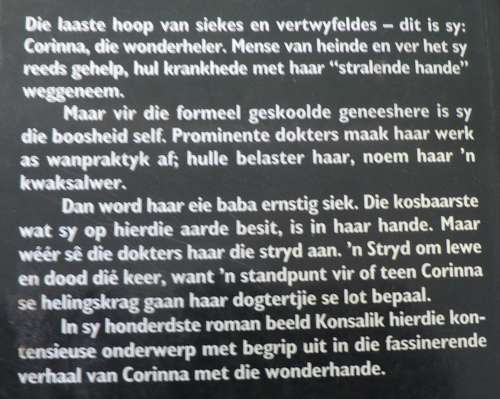 Die stralende hande deur Heinz Konsalik