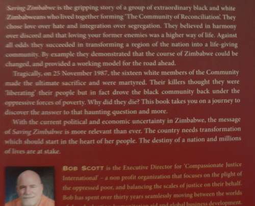 Saving Zimbabwe, life, death and hope in Africa by Bob Scott (Rhodesia/Zimbabwe)