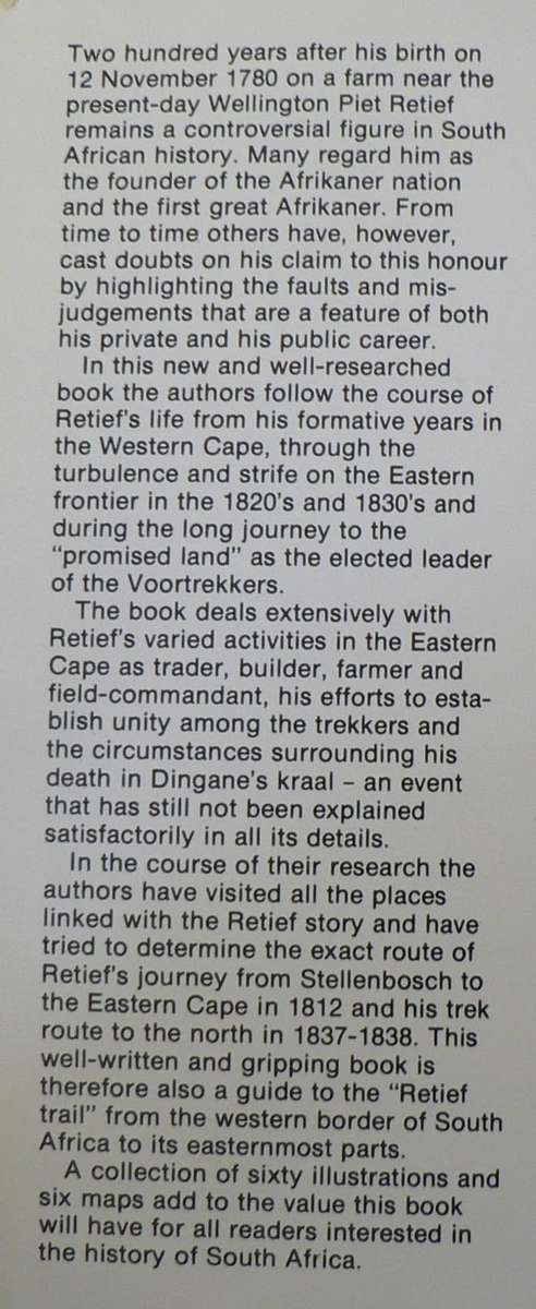 In the steps of Piet Retief by Eily and Jack Gledhill