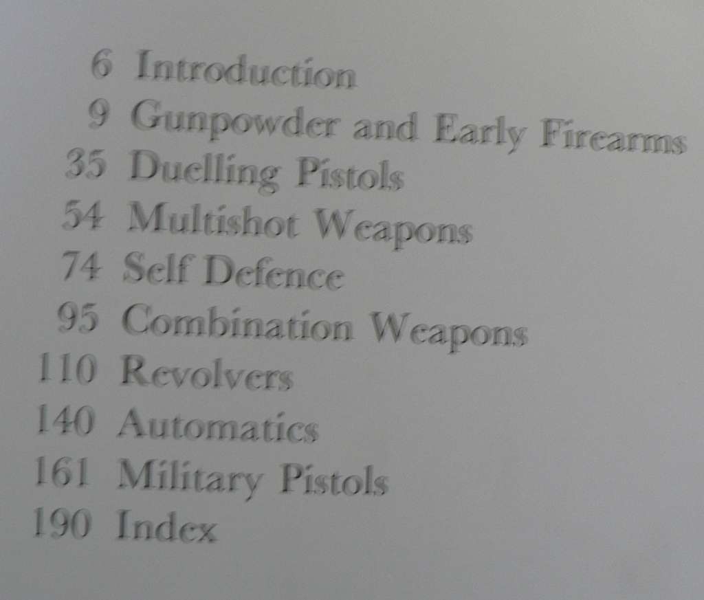 The illustrated book of Pistols by Frederick Wilkinson