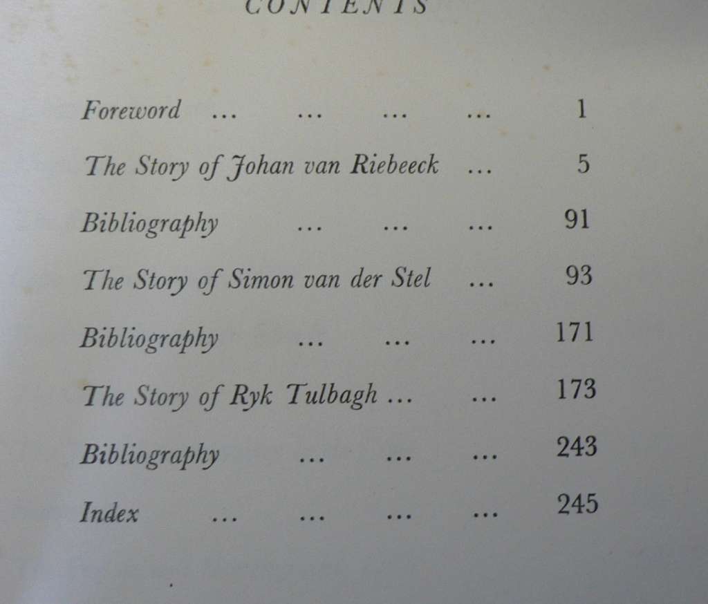 Company`s men by M.Whiting Spilhaus(early Cape Town)