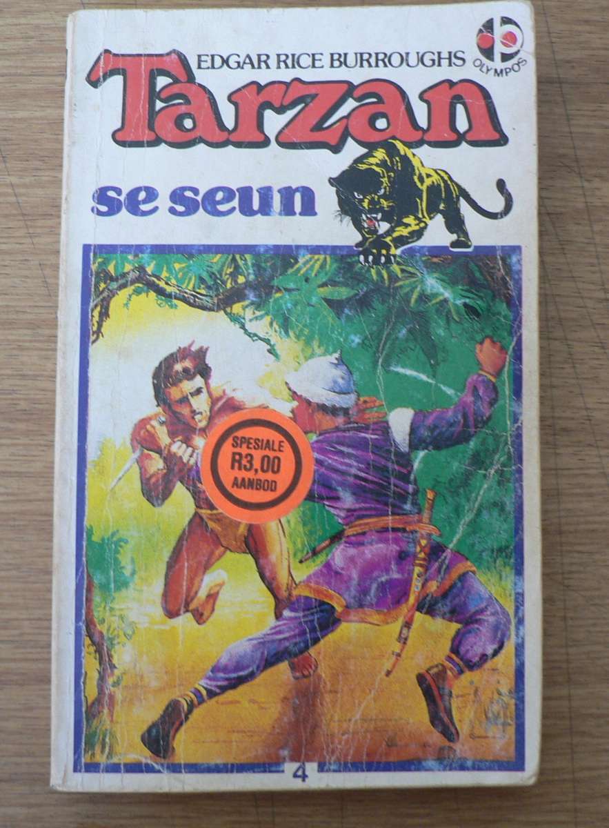 Tarzan se seun deur Edgar Rice Burroughs(slapband)