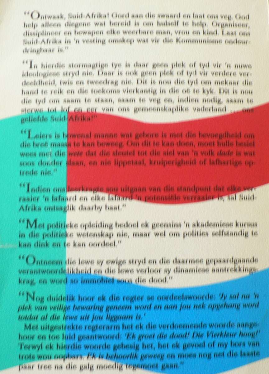 Robey Leibbrandt vertel alles in Geen Genade(Ossewa-Brandwag)