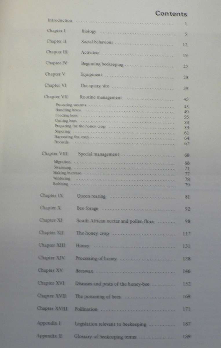 Beekeeping in South Africa by various