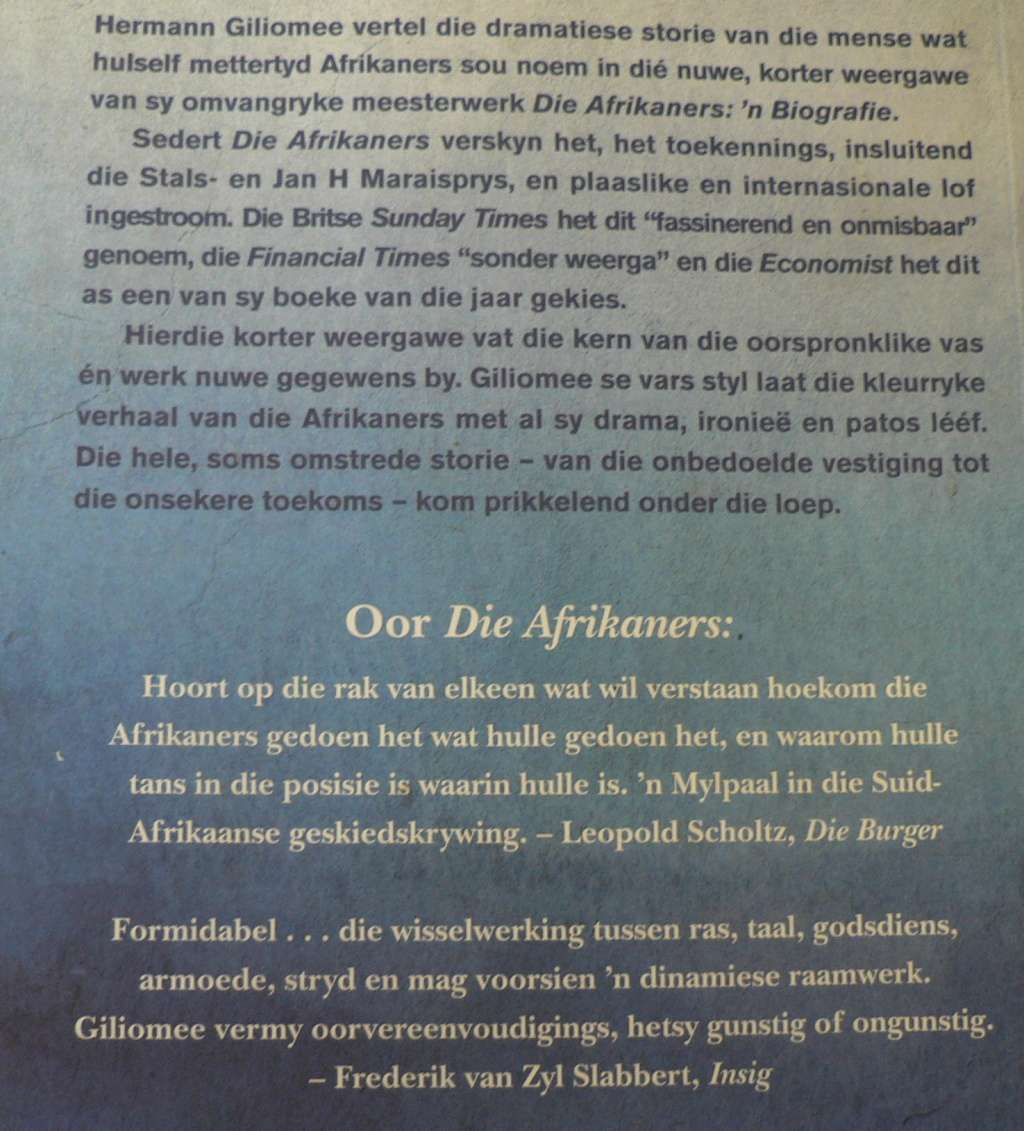 Die Afrikaners deur Hermann Giliomee