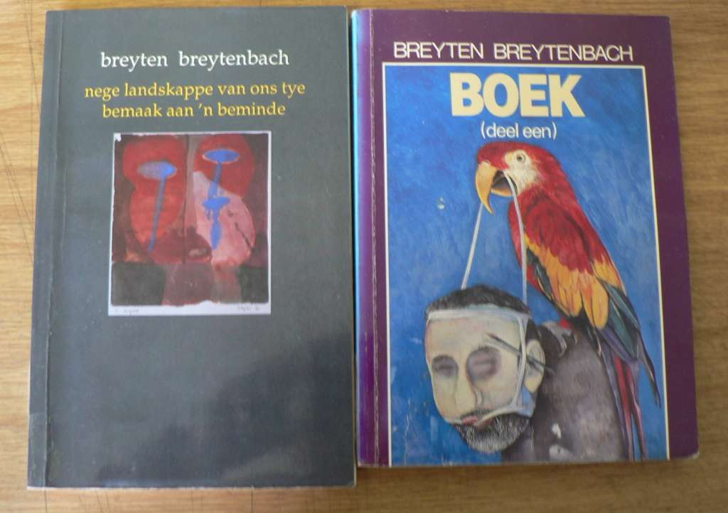 2 x Breyten Breytenbach digbundels(digbundels)