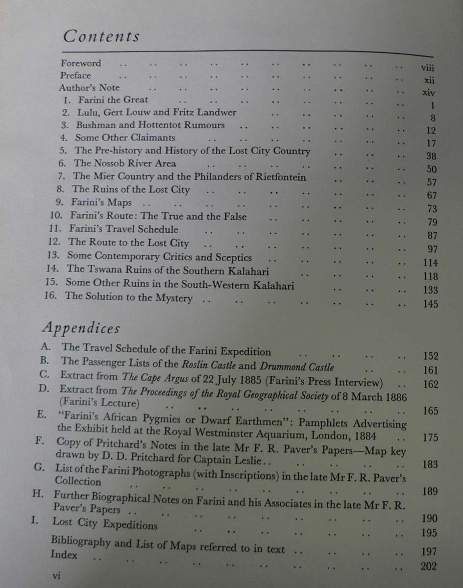 The Kalahari and its lost city by A.J. Clement