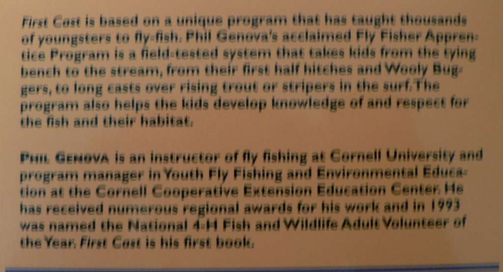 2 x  modern fly fishing guides(1 is specifically aimed at children)