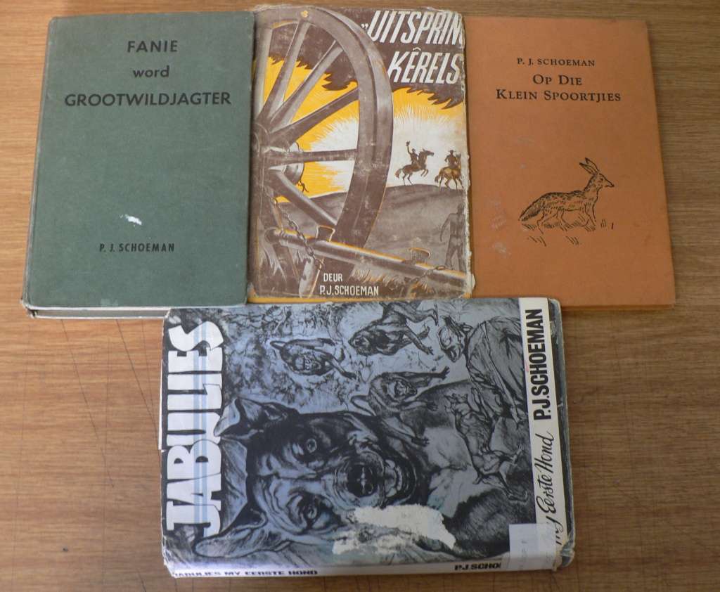 4 X P.J. Schoeman leeskopiee