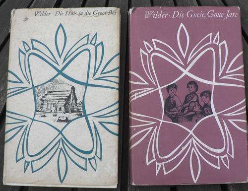 2 X Laura Ignalls Wilder. (Little house on the Prairie)