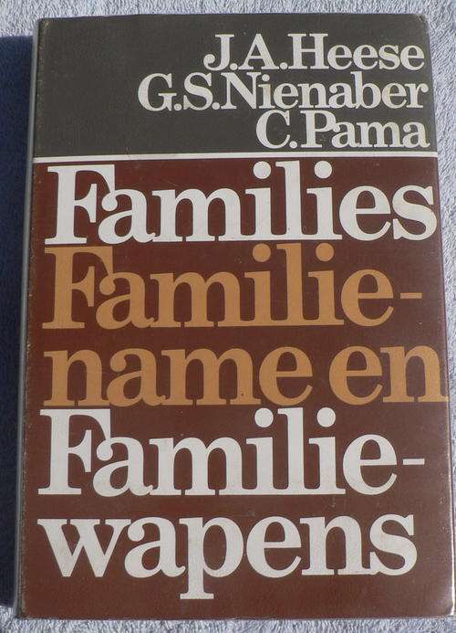 Families, Familiename en Familiewapens.(Genealogie/Heraldiek)