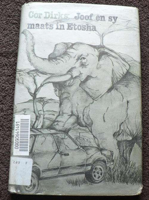Joof en sy maats in Etosha deur Cor Dirks.