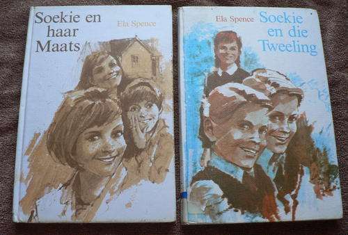 2 x Soekie boeke deur Ela Spence