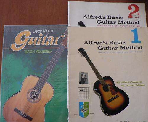 3 X Guitar lesson books.(postage included)