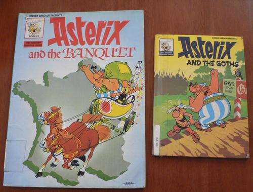 2 X ASTERIX COMICS