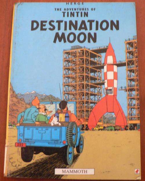 TINTIN , Destination moon.