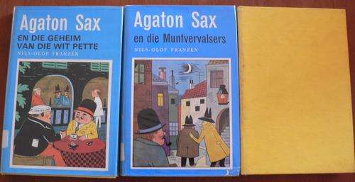 3 x Agaton Sax boeke