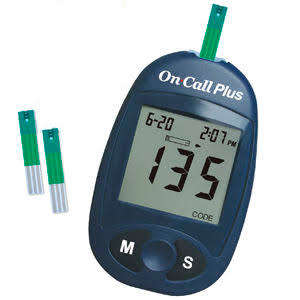 On Call Plus Blood Glucose Monitor