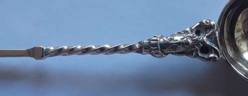 A rare Dutch solid silver presentation spoon (shooting award). Bisley, 1948.