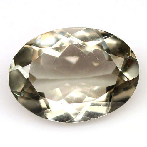 5.44 ct - Uruguay Amethyst - Natural - Green - Oval - Flawless Gemstone @R1 START