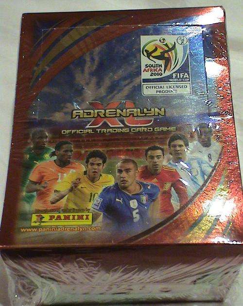 Low Start-1st On BoB -Unopened 2010 Panini ADRENALYN XL Official World Cup Soccer Cards Full Box