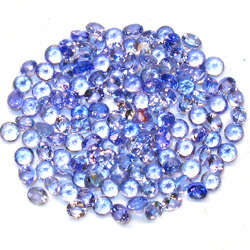 R1 START- 4.28ct -175 PIECES.- NATURAL BLUE PURPLE TANZANITE DC.1.7MM.LOT AAA - ADD SOME BLING !!!!!
