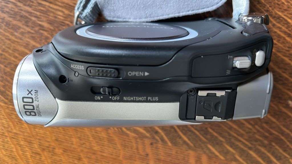 Sony Handy Cam in a Bag with Paperwork