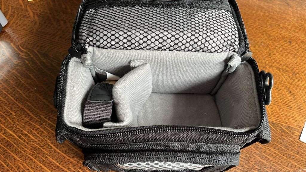 Sony Handy Cam in a Bag with Paperwork