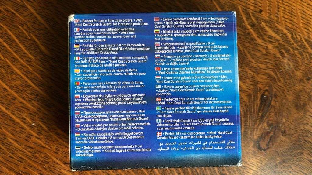 Verbatim Read Write DVD 8cm Sealed Box