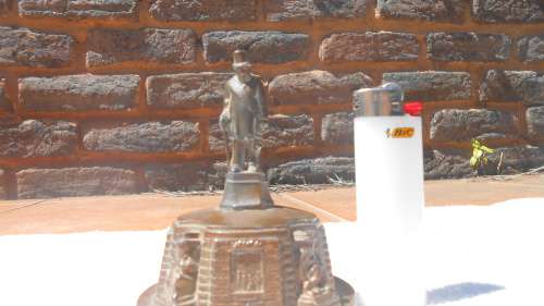 Miniature Paul Kruger Statue