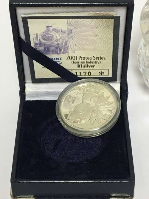 2001 PROTEA SERIES TOURISM INDUSTRY R1.00 PROOF