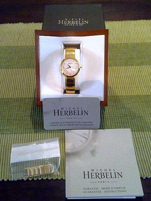 MICHEL HERBELIN LADIES WATCH