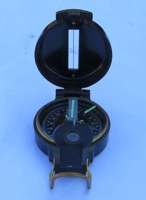 Directional Compass `ENGINEER` with foldable hairline sighting.