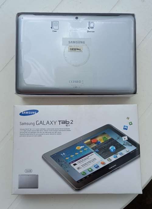 Samsung Galaxy Tab.2 tablet, 10.1 inch screen.