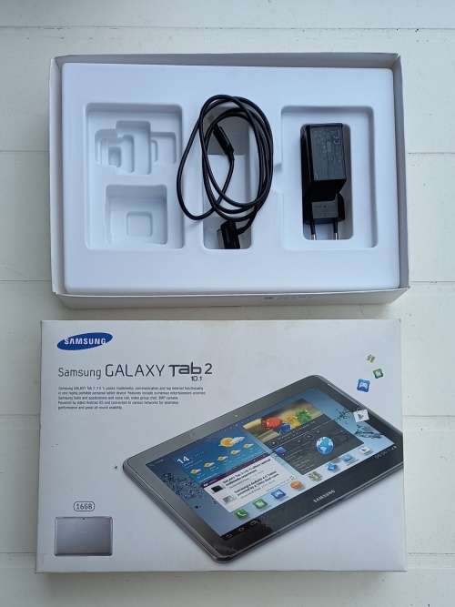 Samsung Galaxy Tab.2 tablet, 10.1 inch screen.