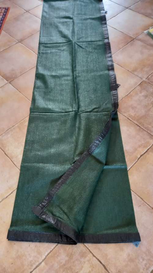 Camp Master green netted ground sheet for camping/caravan.