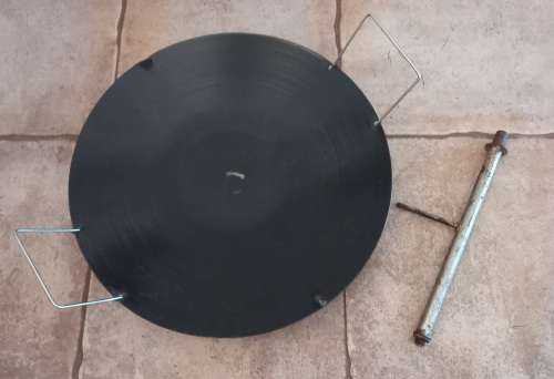 Skottel Gas Braai/Wok with enamel finish.