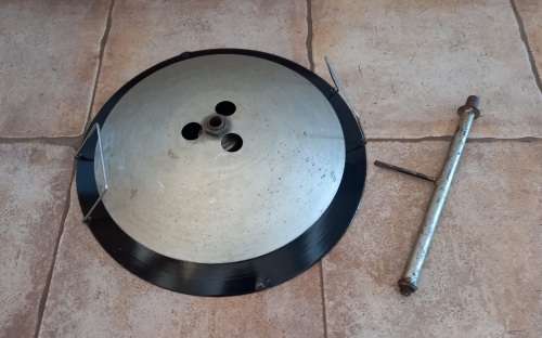 Skottel Gas Braai/Wok with enamel finish.